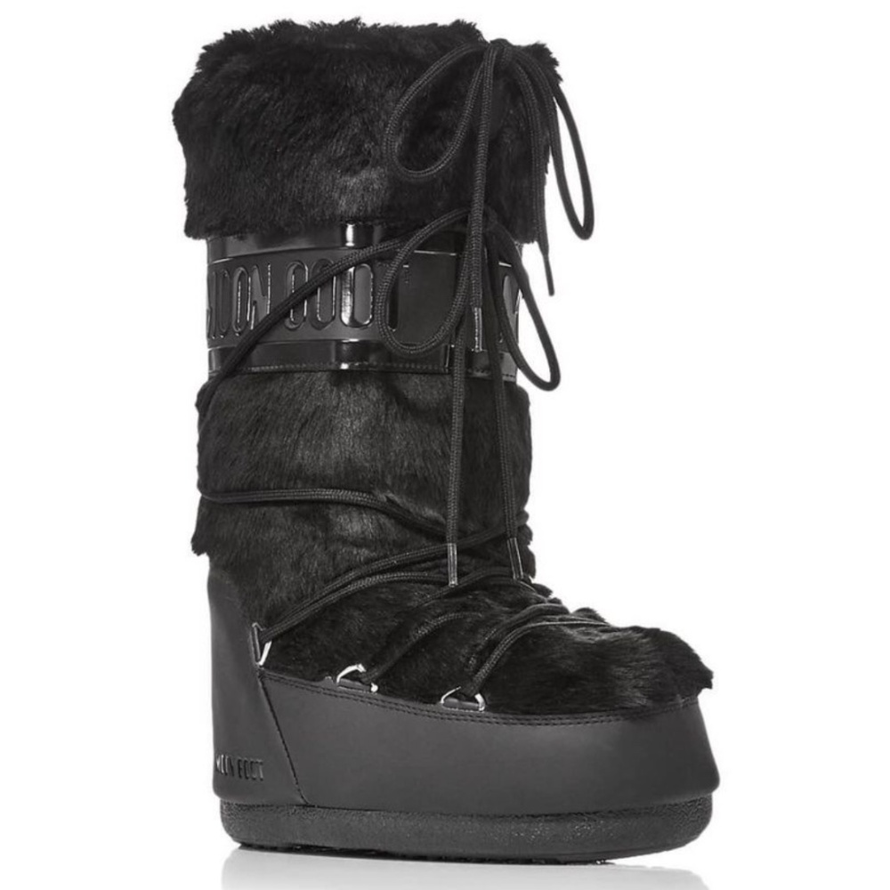 Icon Water Resistant Faux Fur Moon Boot